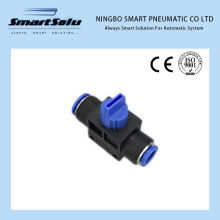 High Quality Black Plastic Pneumatic Copression Fittings